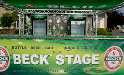 Showtheke Beck´s Stage 4m